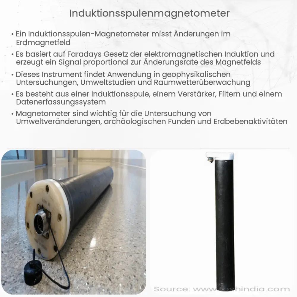 Induktionsspulenmagnetometer