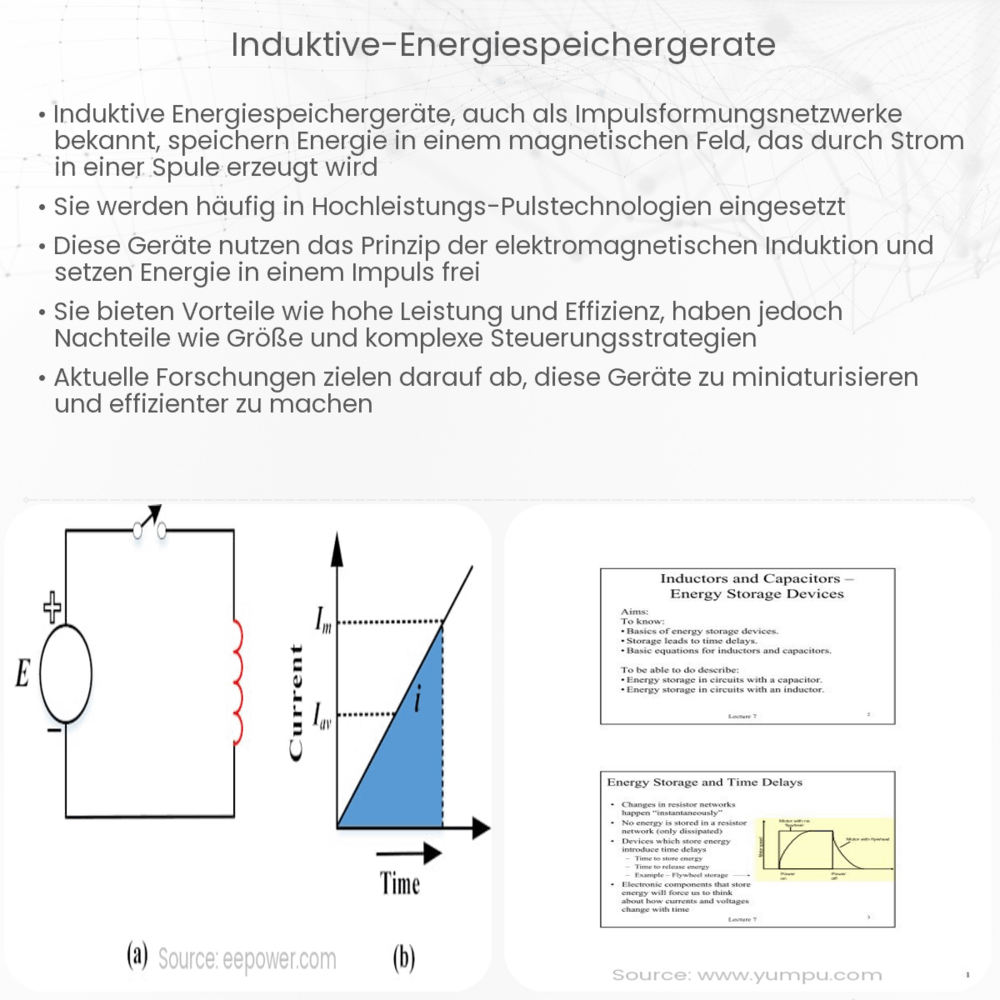 Induktive Energiespeichergeräte
