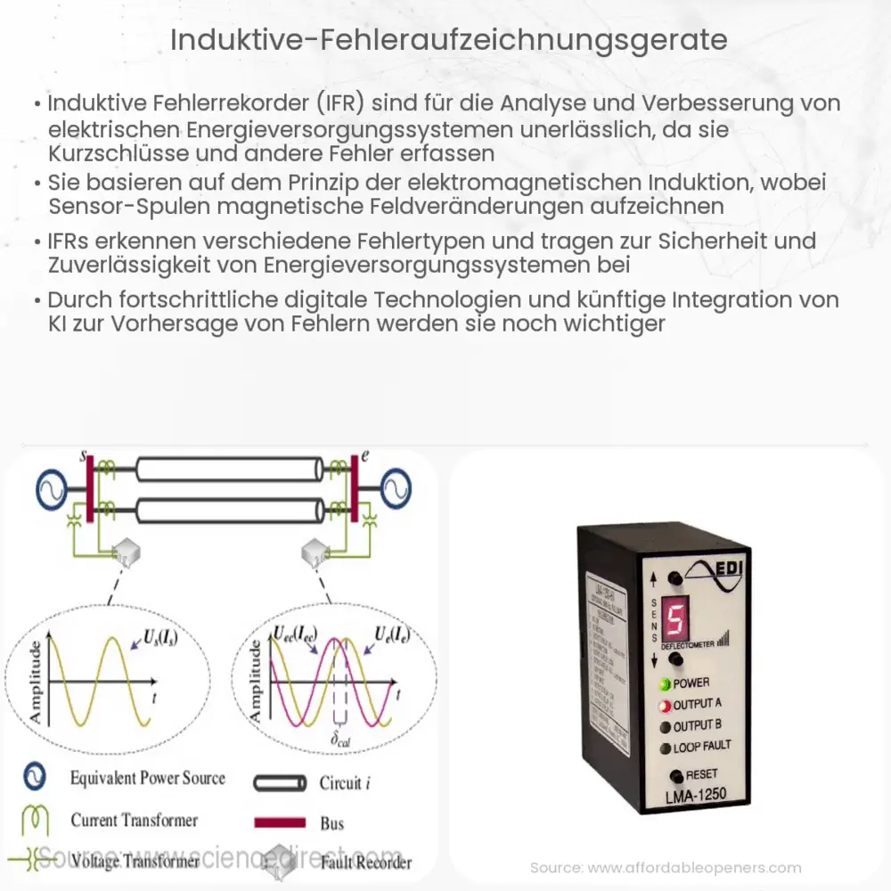 Induktive Fehleraufzeichnungsgeräte
