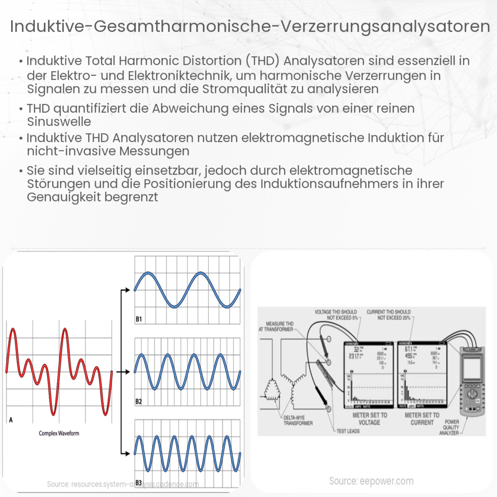 Induktive Gesamtharmonische Verzerrungsanalysatoren