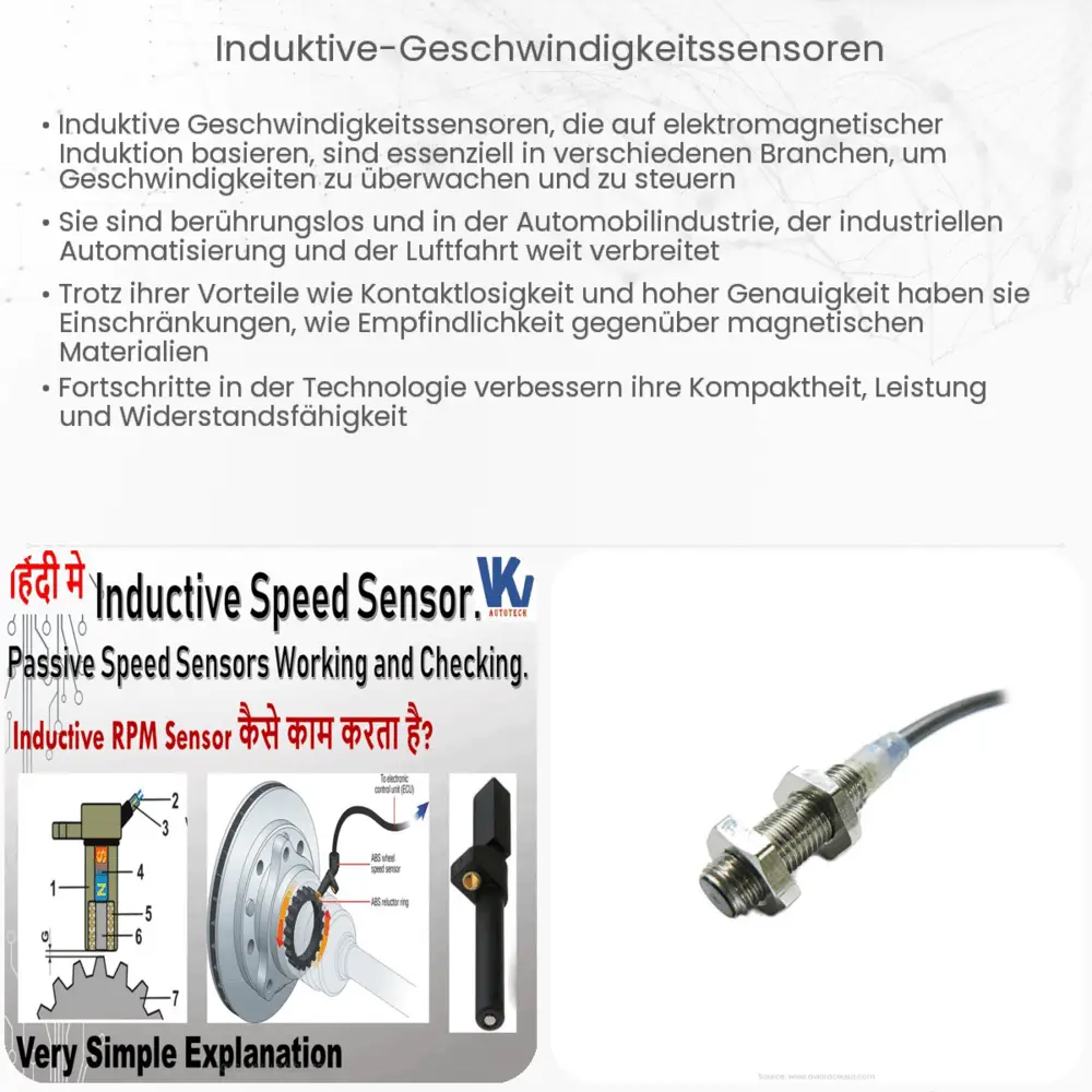 Induktive Geschwindigkeitssensoren