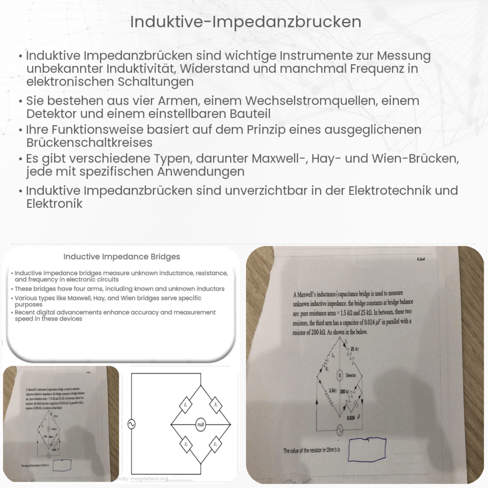 Induktive Impedanzbrücken