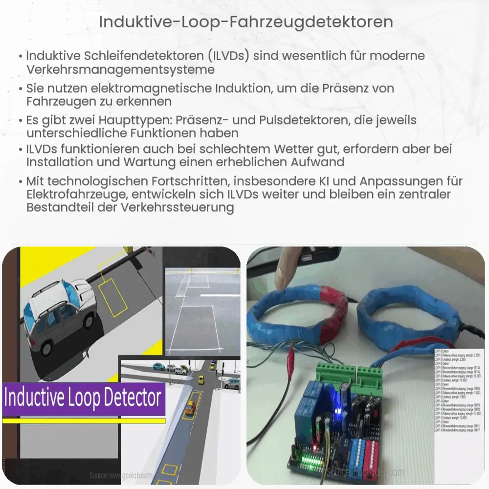 Induktive Loop-Fahrzeugdetektoren