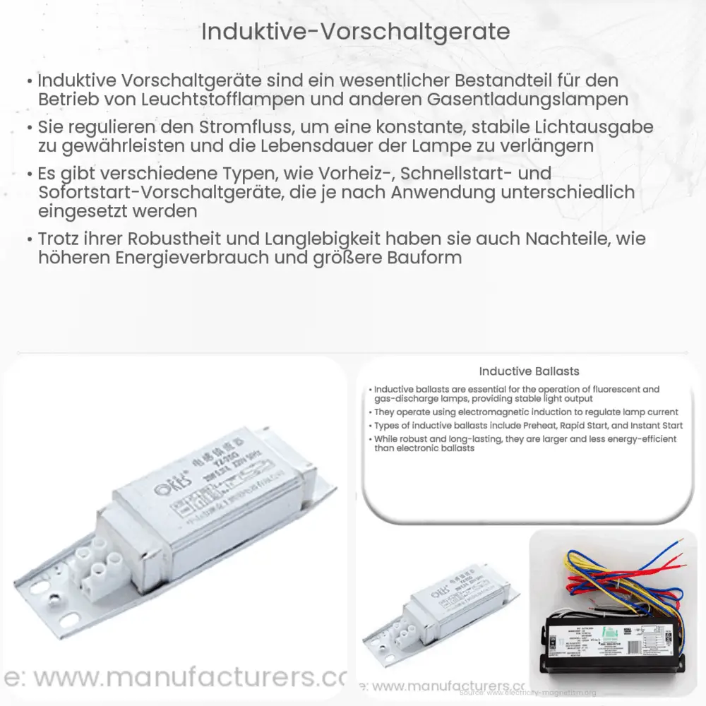 Induktive Vorschaltgeräte