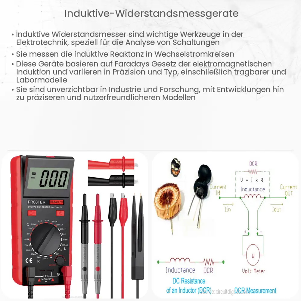 Induktive Widerstandsmessgeräte