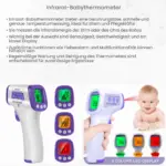 Infrarot-Babythermometer