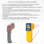 Infrarot-Thermoelement-Thermometer