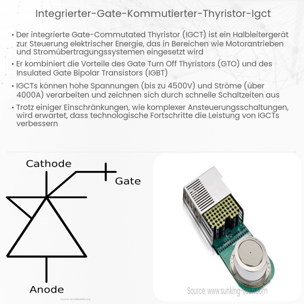 Integrierter Gate-Kommutierter Thyristor (IGCT)