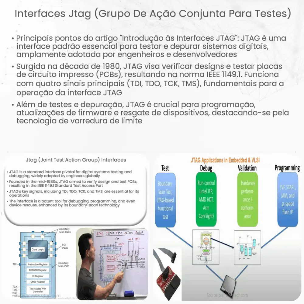 Interfaces JTAG (Grupo de Ação Conjunta para Testes)