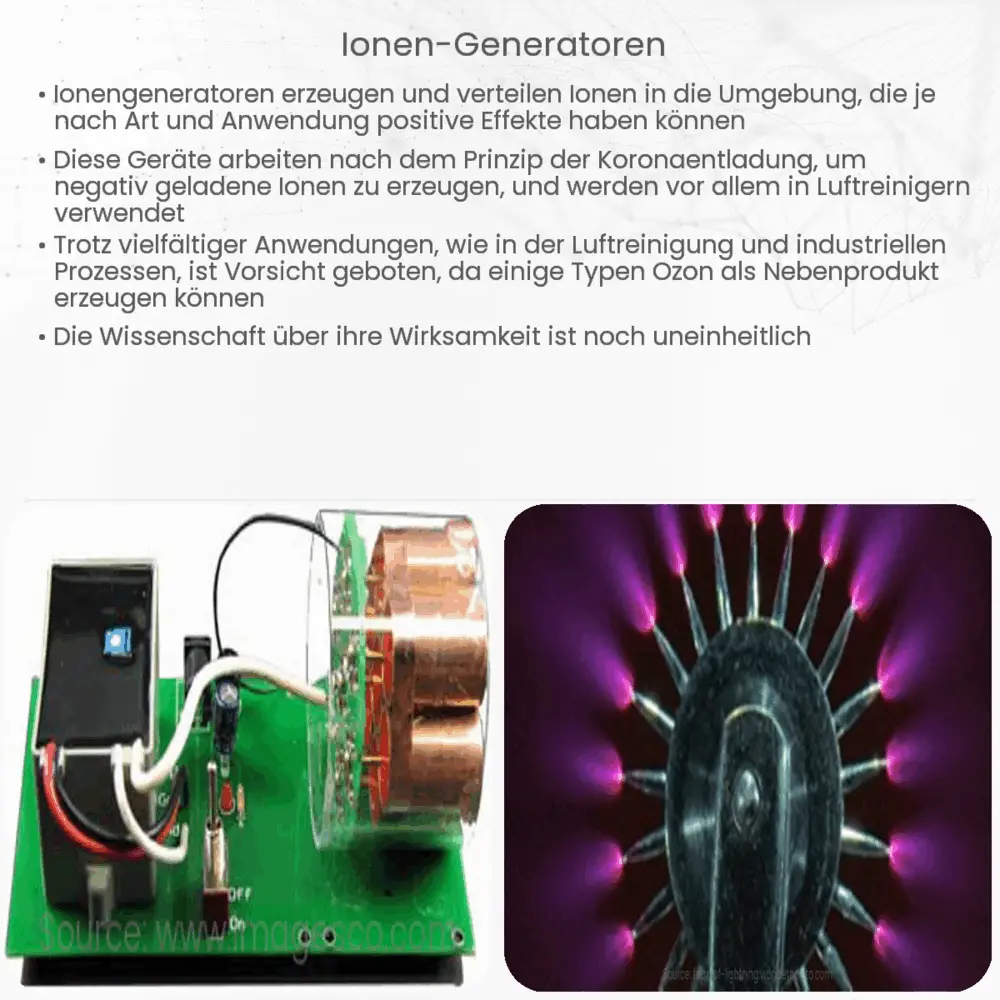 Ionen-Generatoren – Electricity – Magnetism