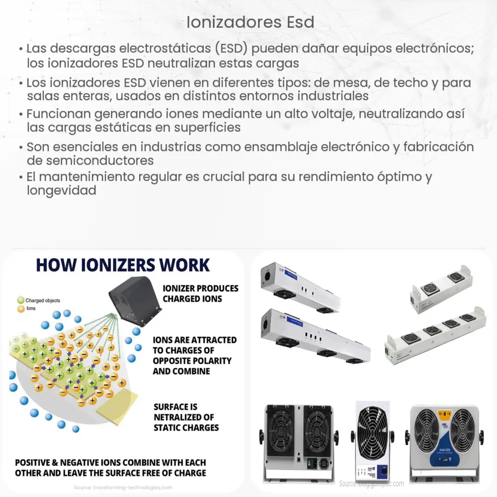 Ionizadores ESD