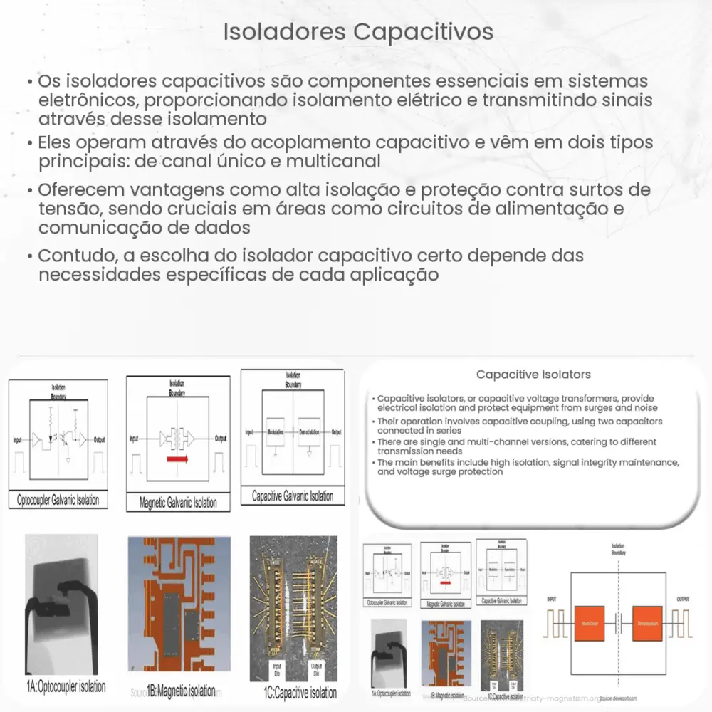 Isoladores capacitivos