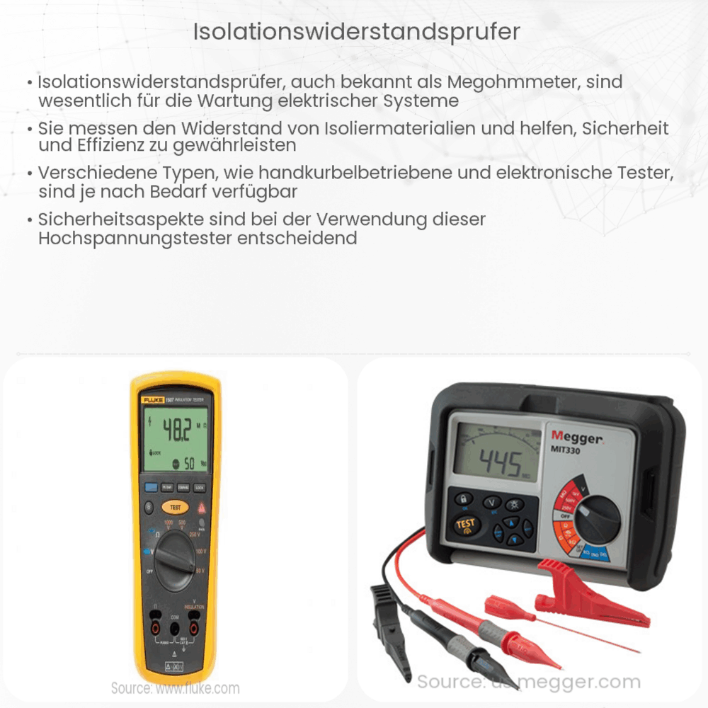 Isolationswiderstandsprüfer