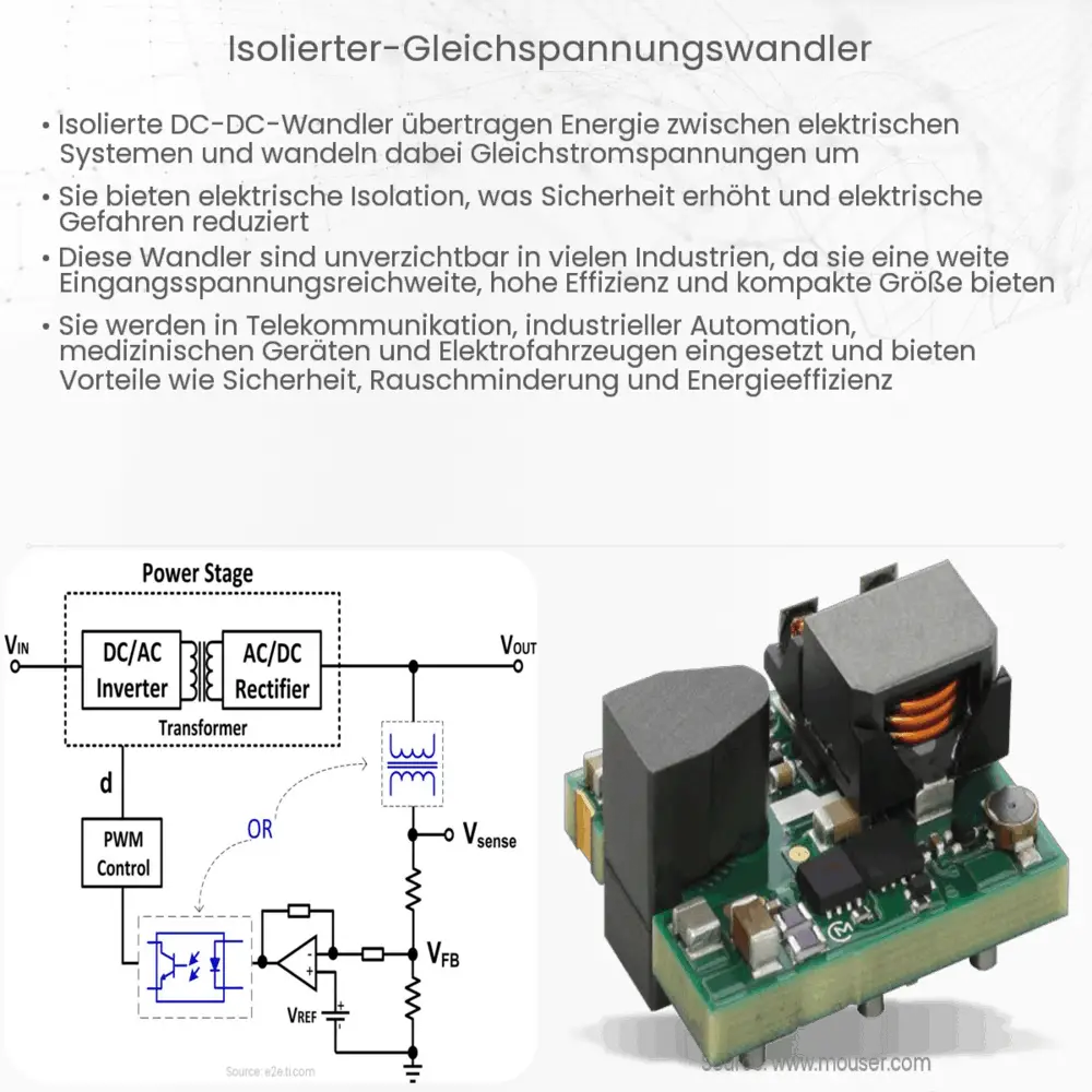 Isolierter Gleichspannungswandler