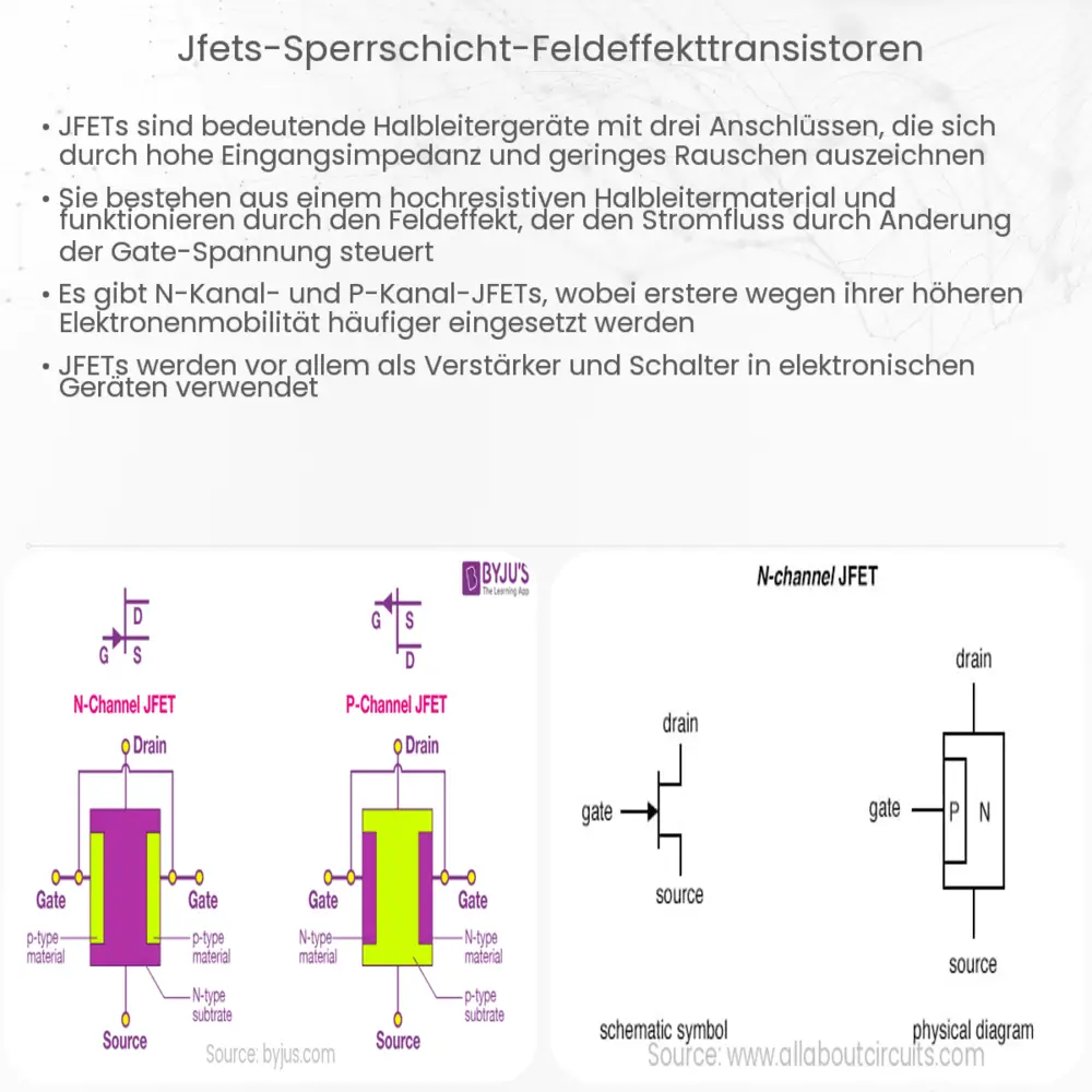 JFETs (Sperrschicht-Feldeffekttransistoren)