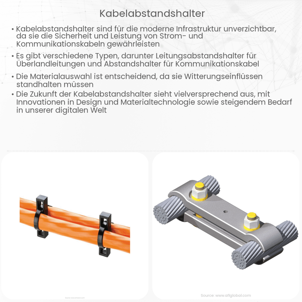 Kabelabstandshalter