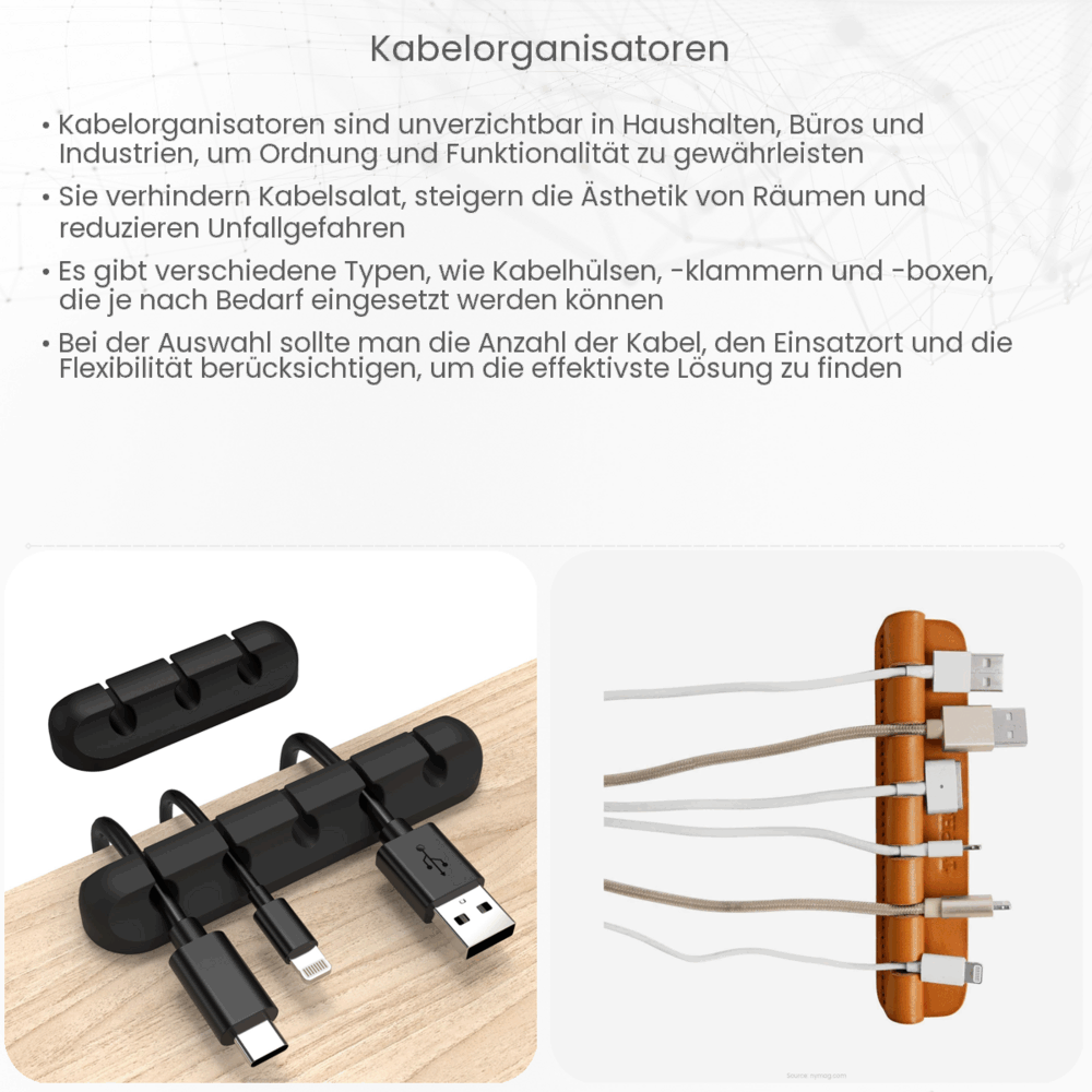 Kabelorganisatoren