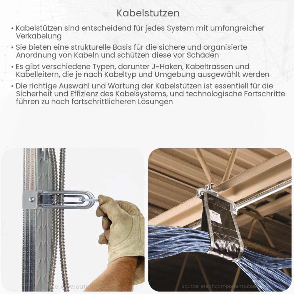 Kabelstützen