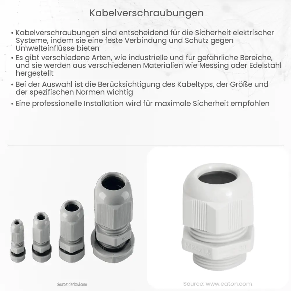 Kabelverschraubungen