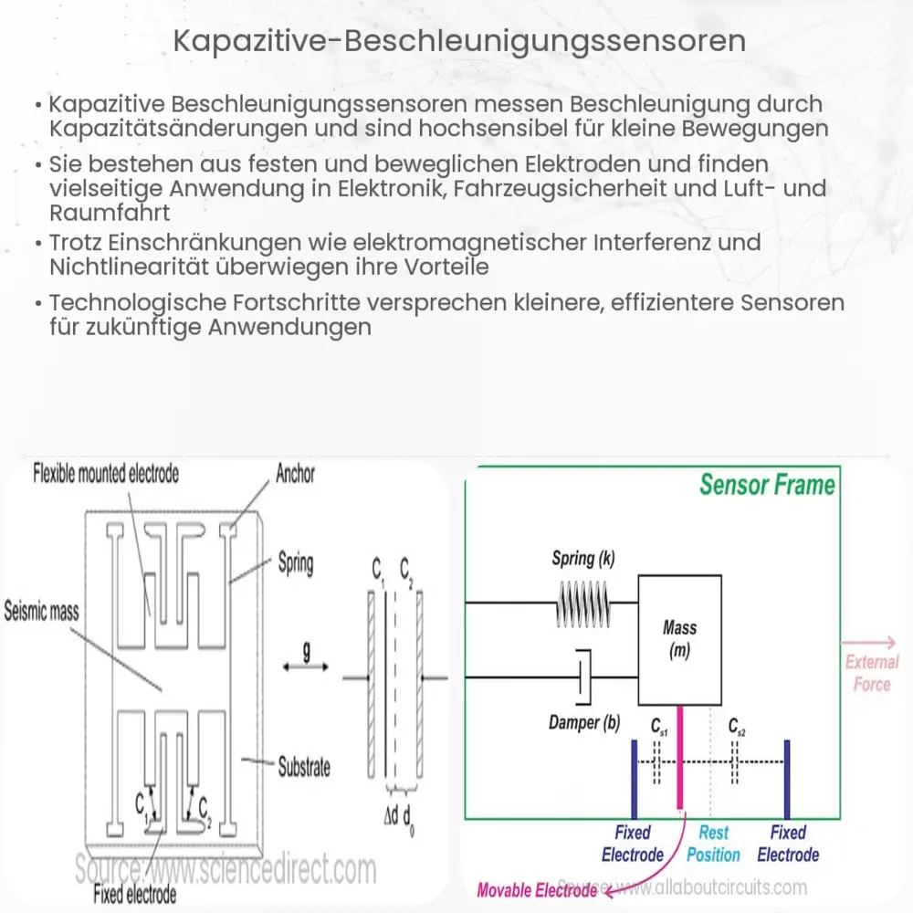 Kapazitive Beschleunigungssensoren