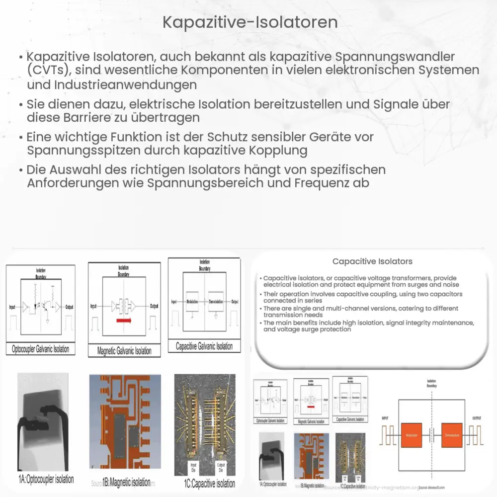 Kapazitive Isolatoren
