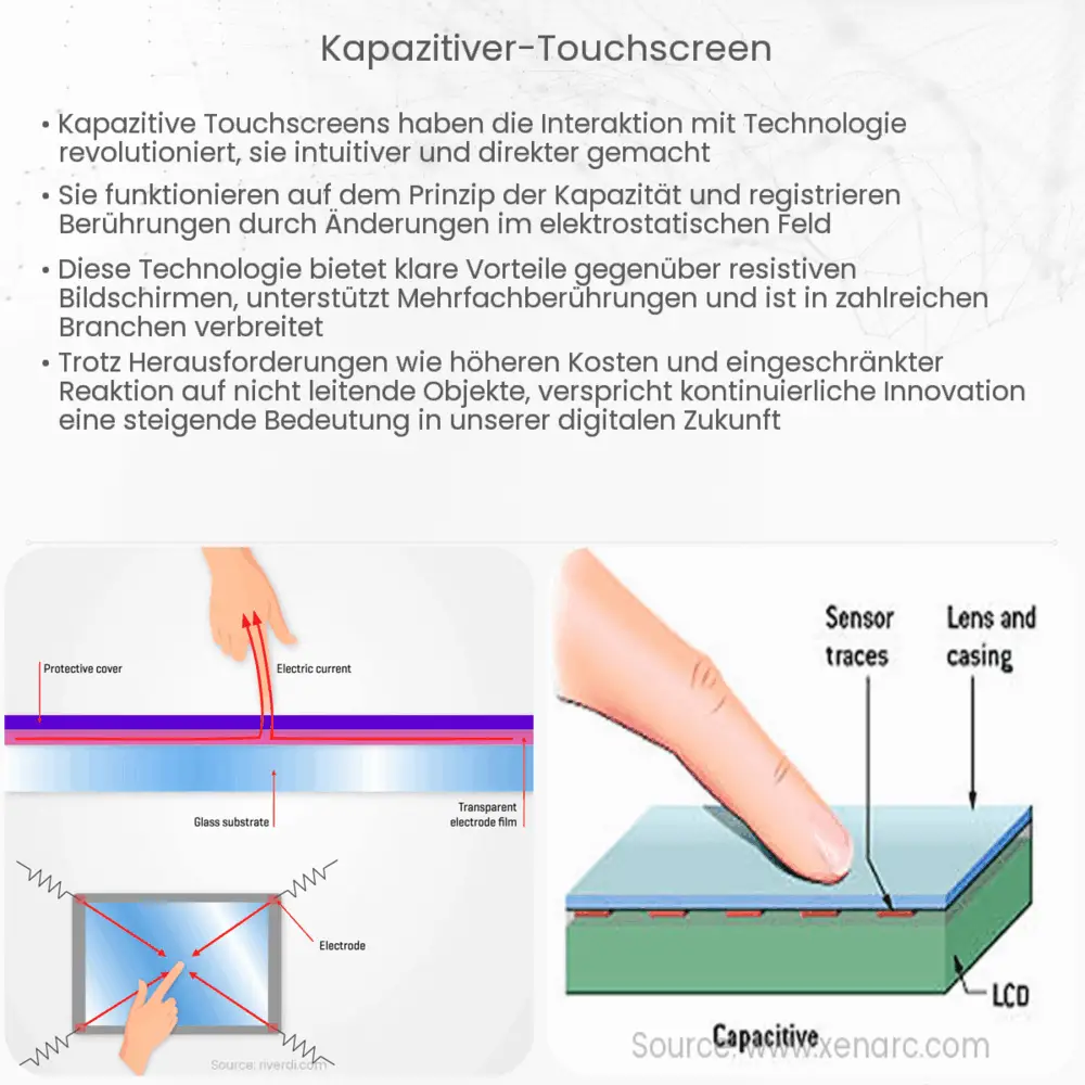 Kapazitiver Touchscreen