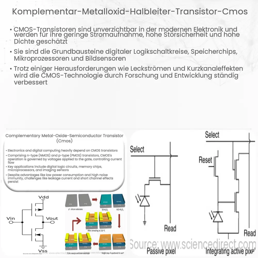 Komplementär-Metalloxid-Halbleiter-Transistor (CMOS)