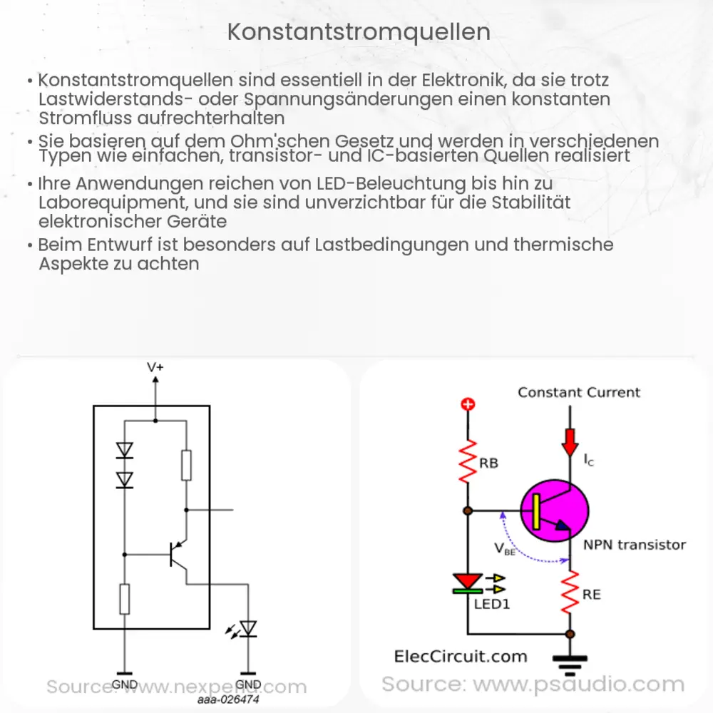 Konstantstromquellen