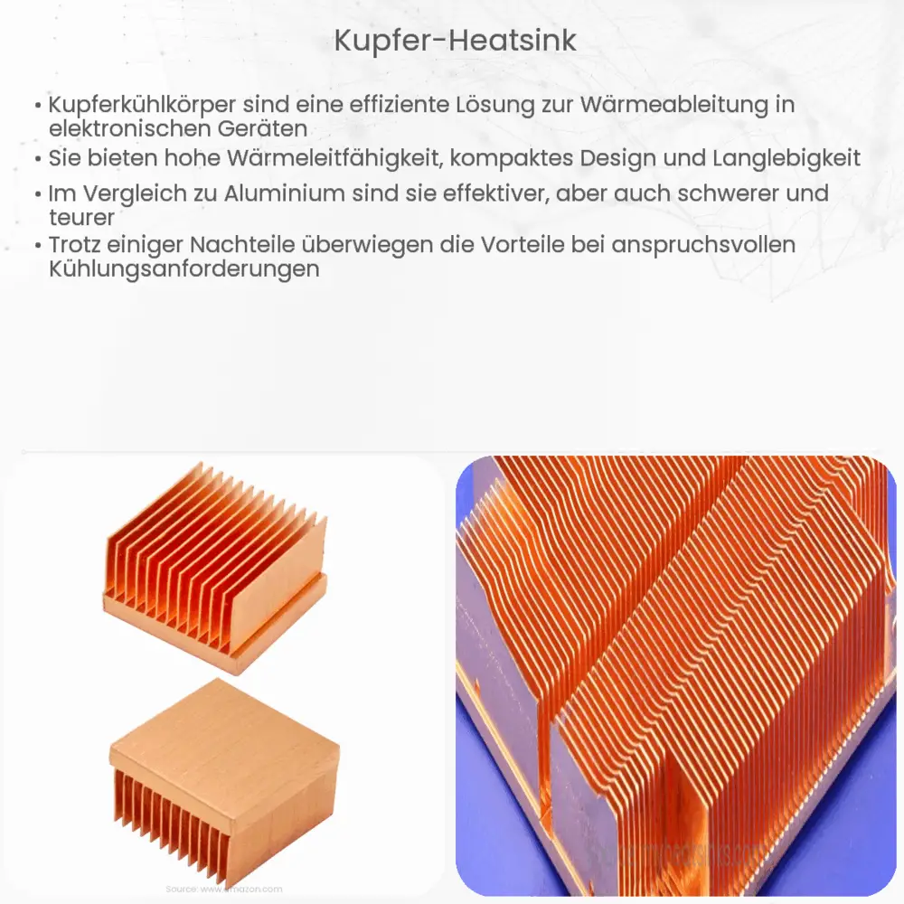 Kupfer-Heatsink