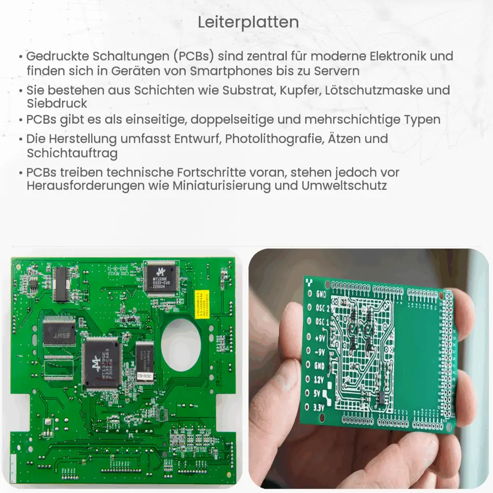Was ist eine Leiterplatte (PCB)?