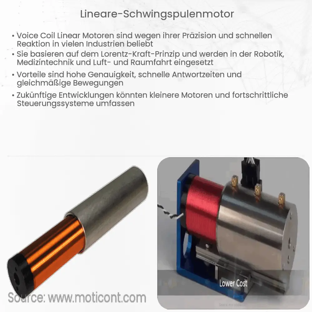 Lineare Schwingspulenmotor