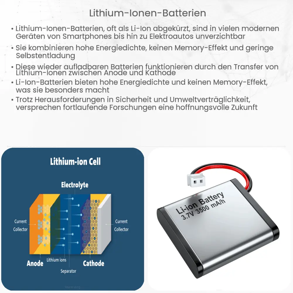 Lithium-Ionen-Batterien