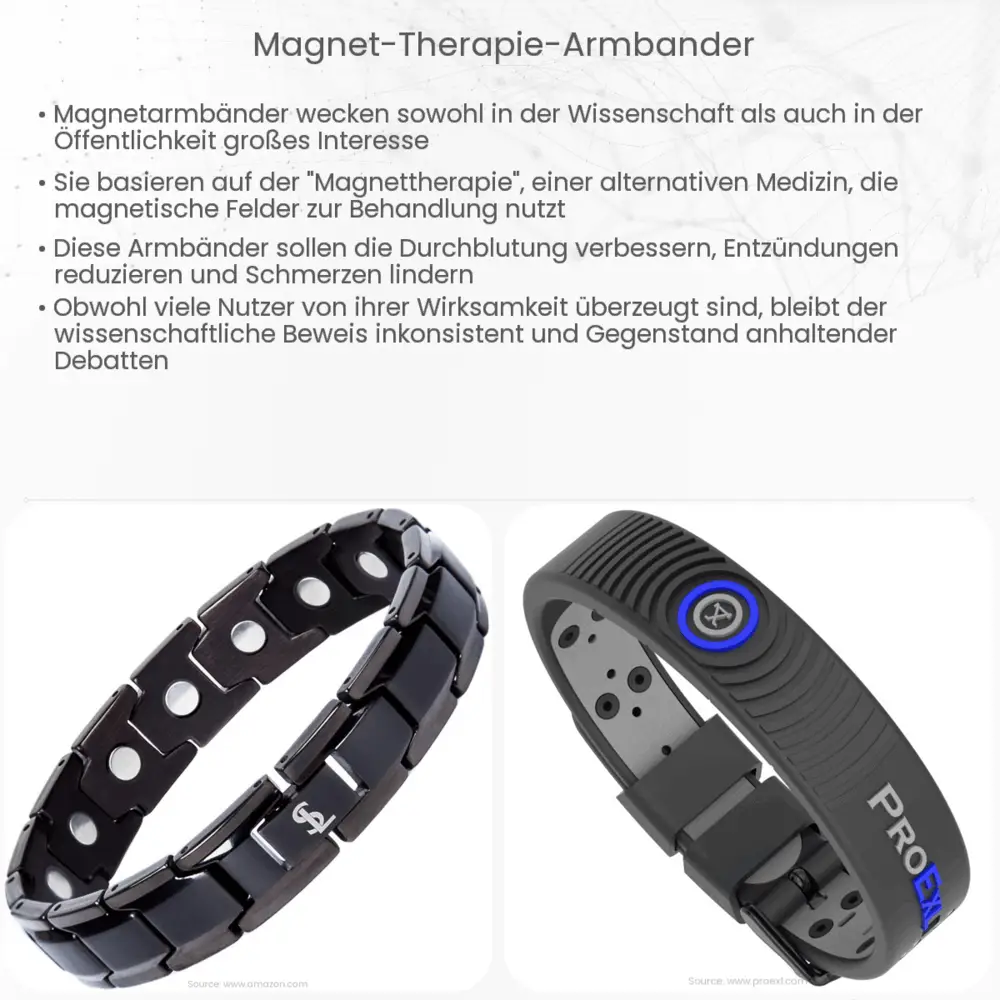 Magnet-Therapie-Armbänder