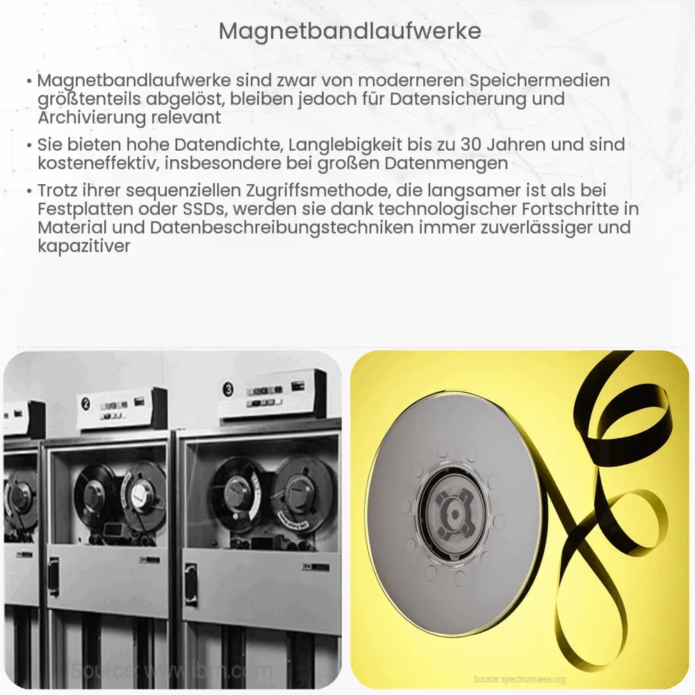 Magnetbandlaufwerke