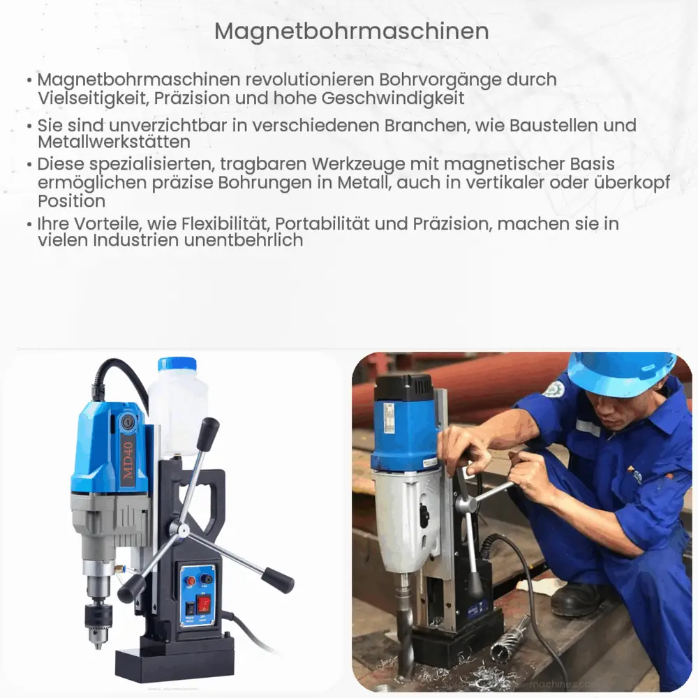 Magnetbohrmaschinen