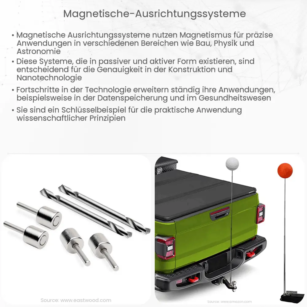 Magnetische Ausrichtungssysteme