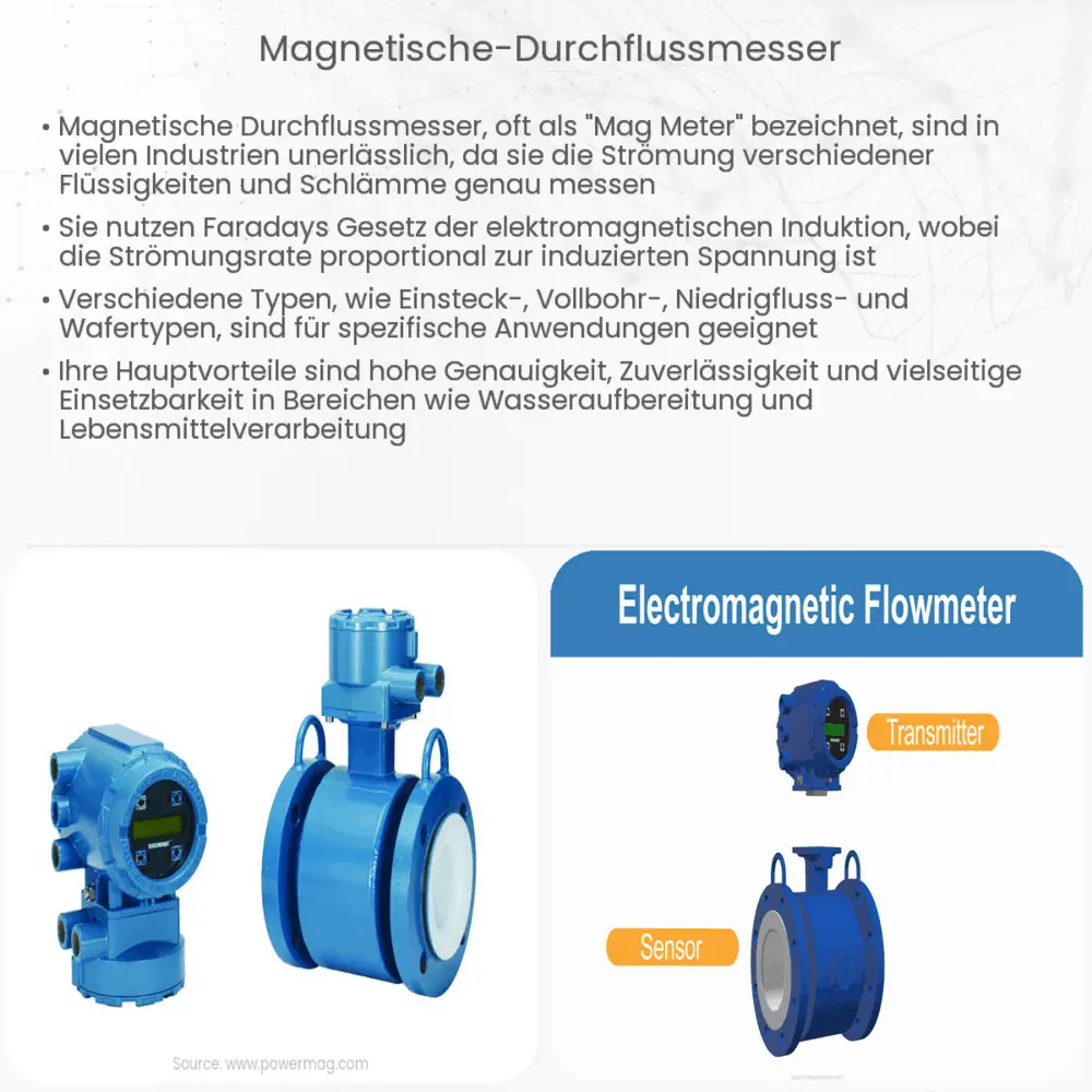 Magnetische Durchflussmesser