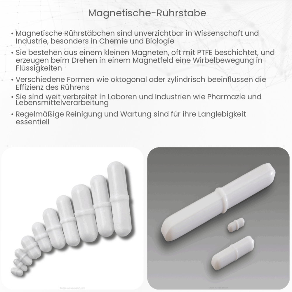 Magnetische Rührstäbe