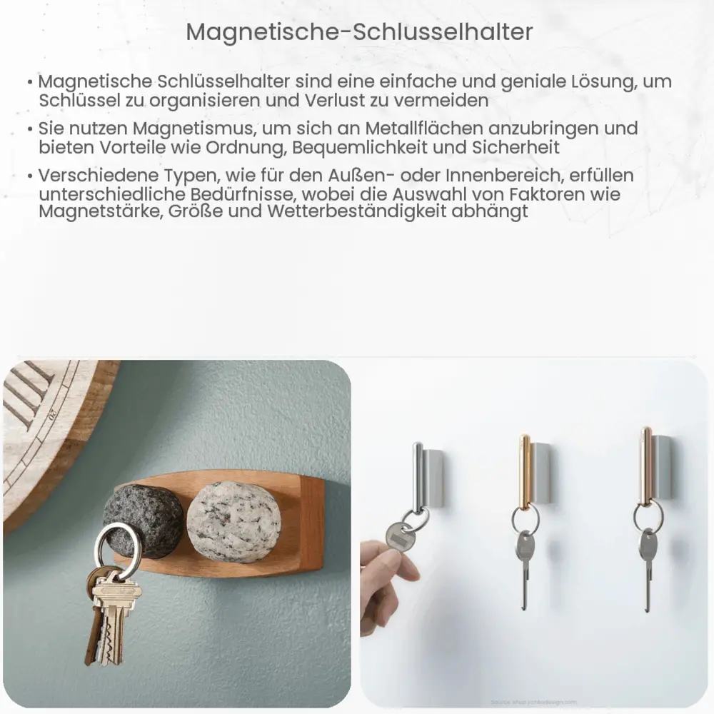 Magnetische Schlüsselhalter