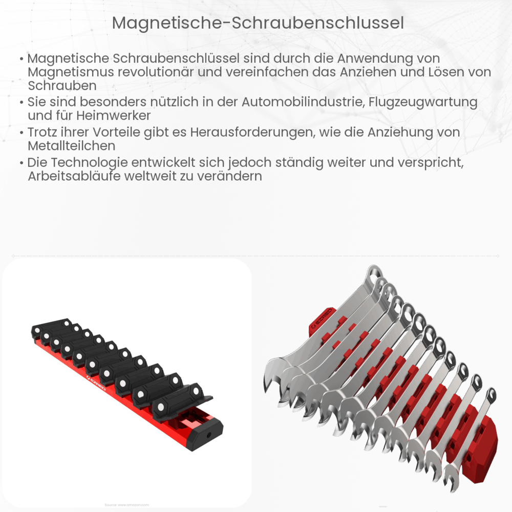Magnetische Schraubenschlüssel