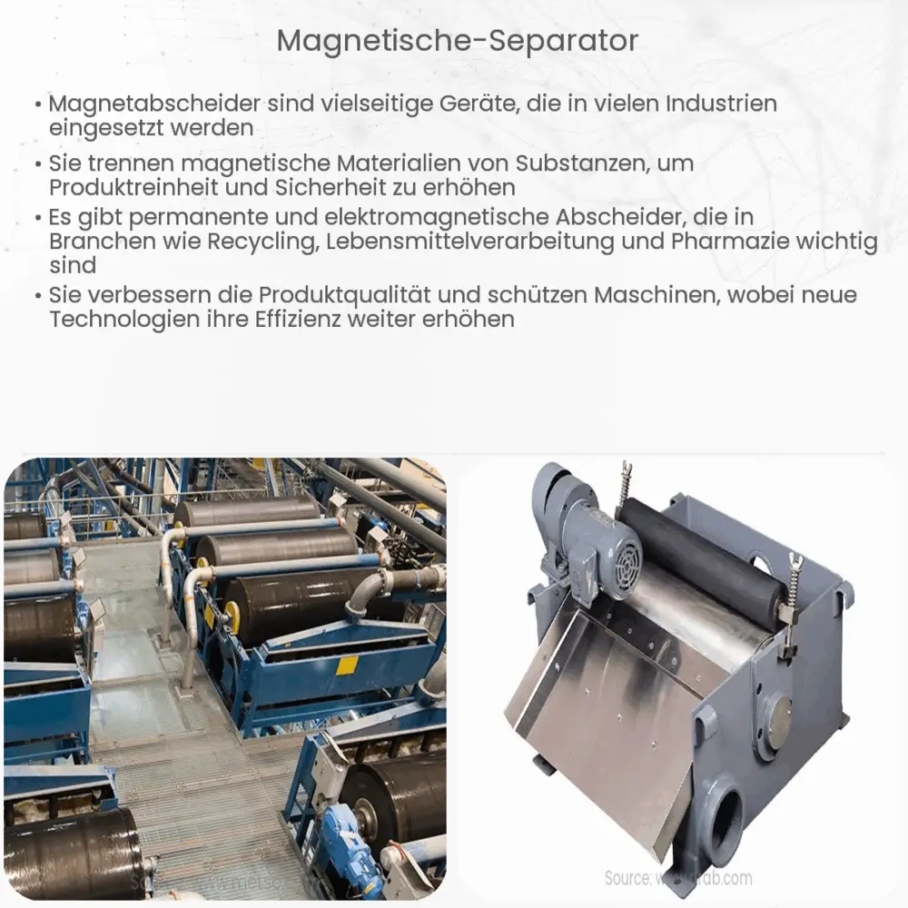 Magnetische Separator