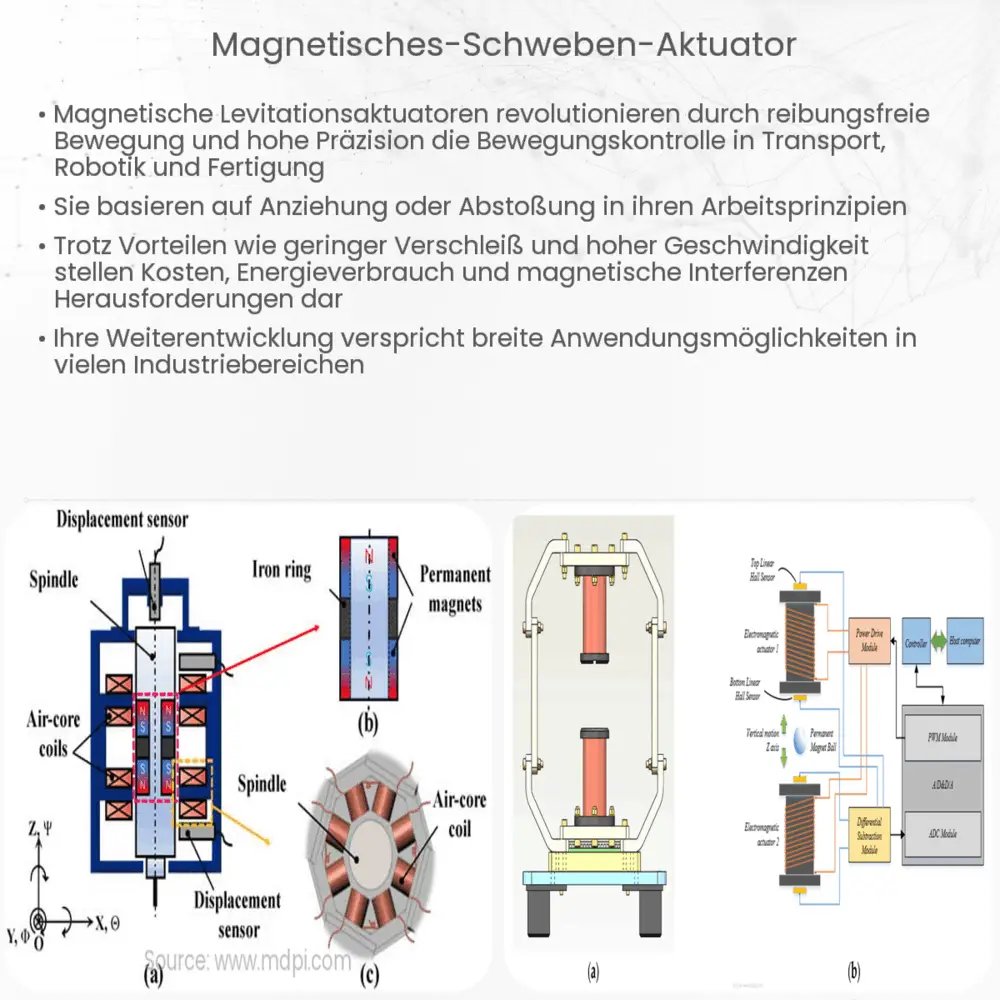 Magnetisches Schweben Aktuator