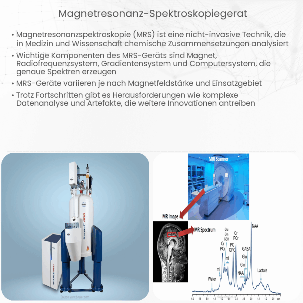 Magnetresonanz-Spektroskopiegerät