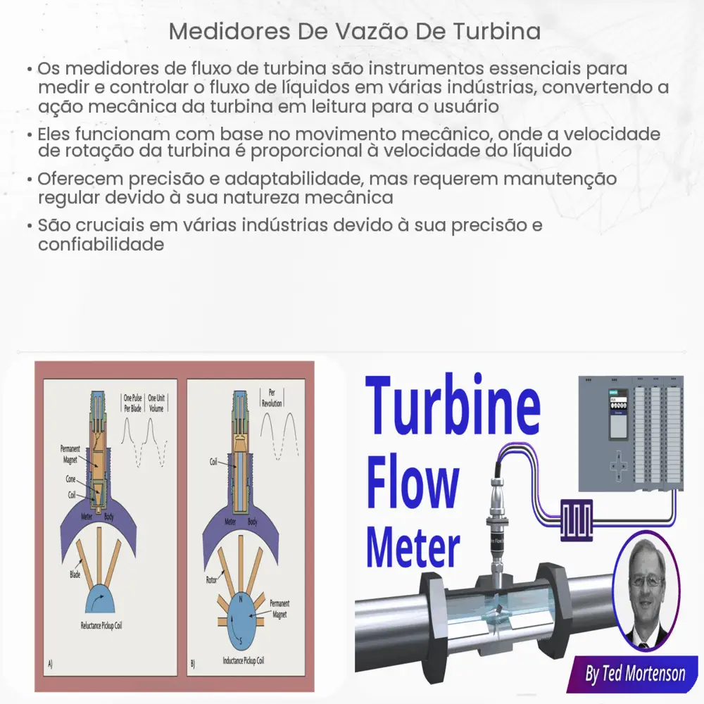 Medidores de Vazão de Turbina