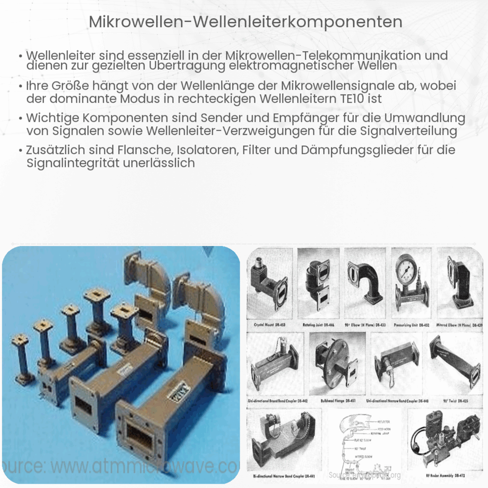 Mikrowellen-Wellenleiterkomponenten