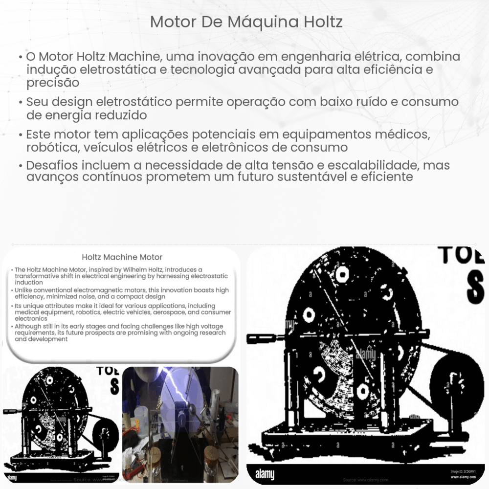 Motor de máquina Holtz