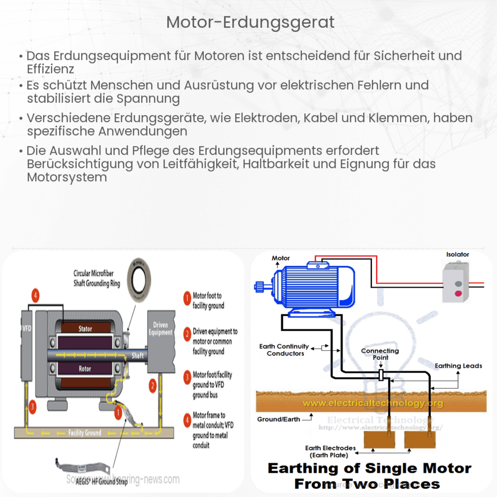 Motor-Erdungsgerät