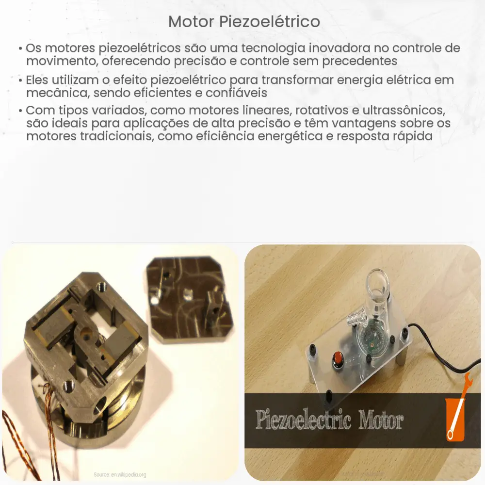 Motor piezoelétrico