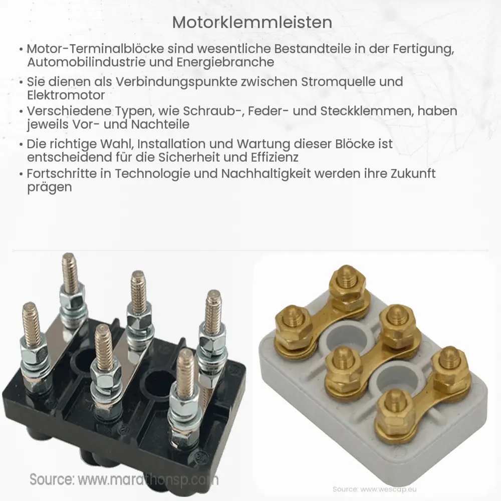 Motorklemmleisten