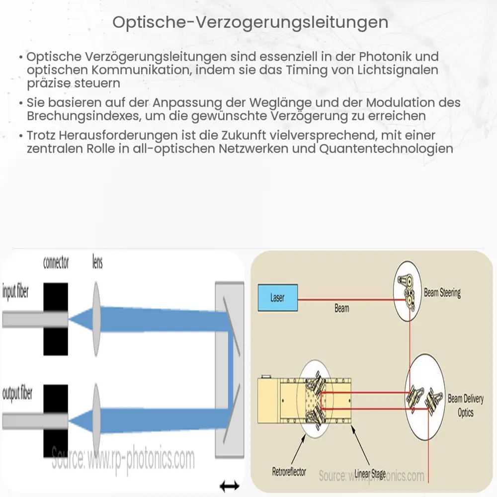 Optische Verzögerungsleitungen